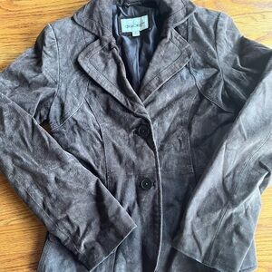 Women's suede jacket XS